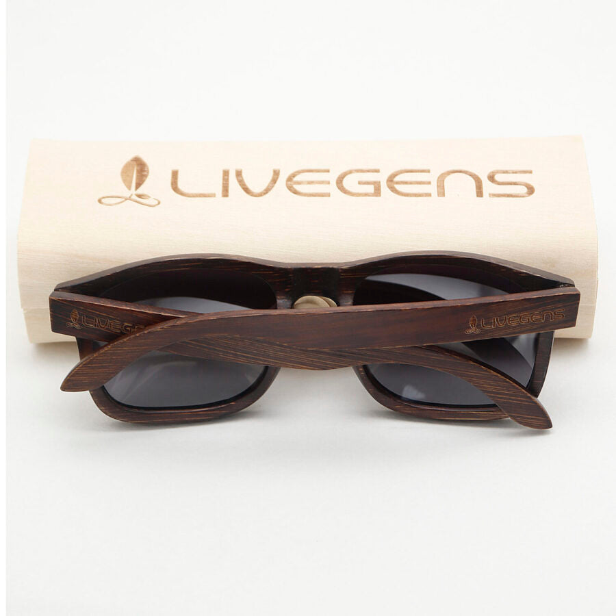 gafas de sol de bambu