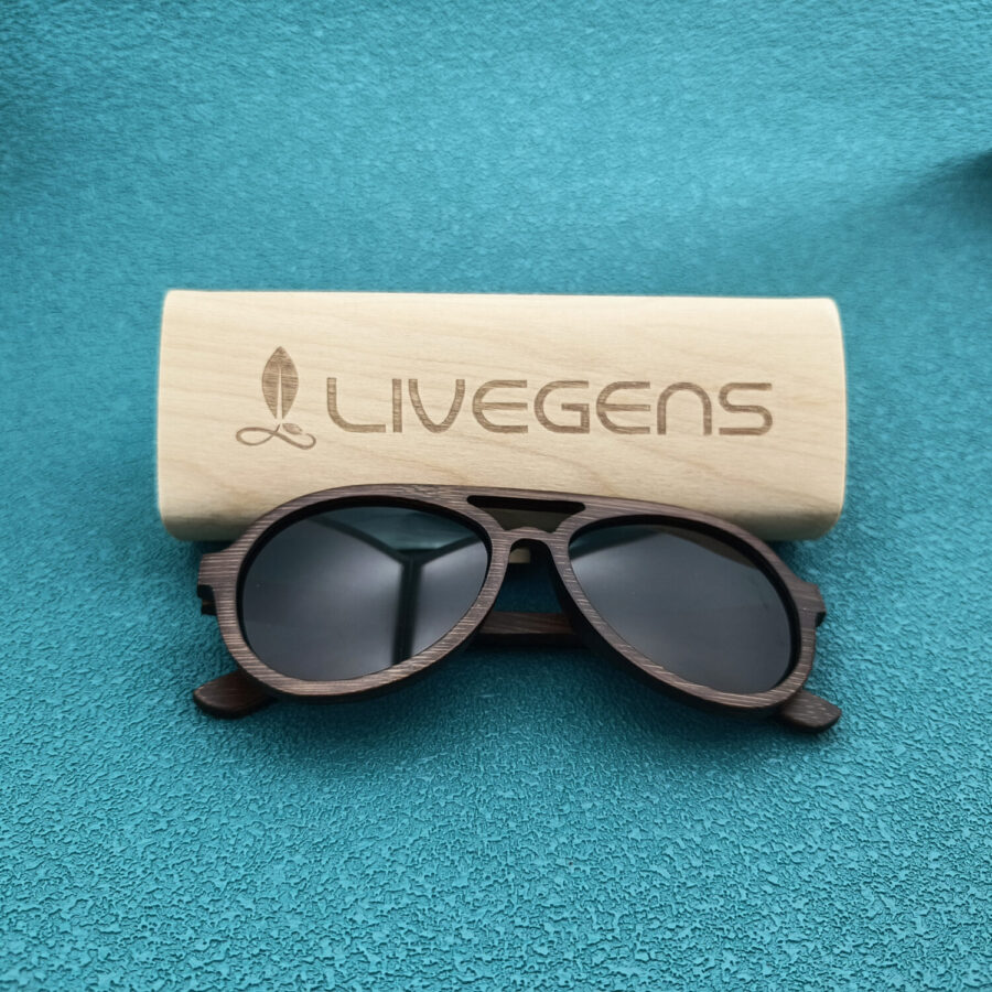 gafas de bambu livegens