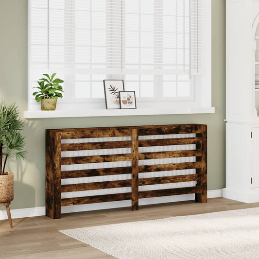 Vidaxx radiator casing 175x20x82 cm processed wood, smoked oak