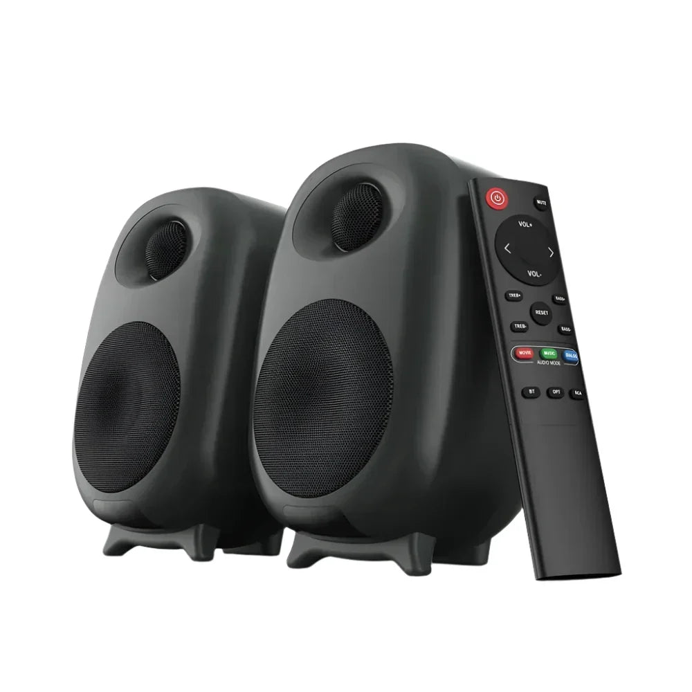 60W Gaming Bluetooth Speaker Soundbar for PC & TV (Black)