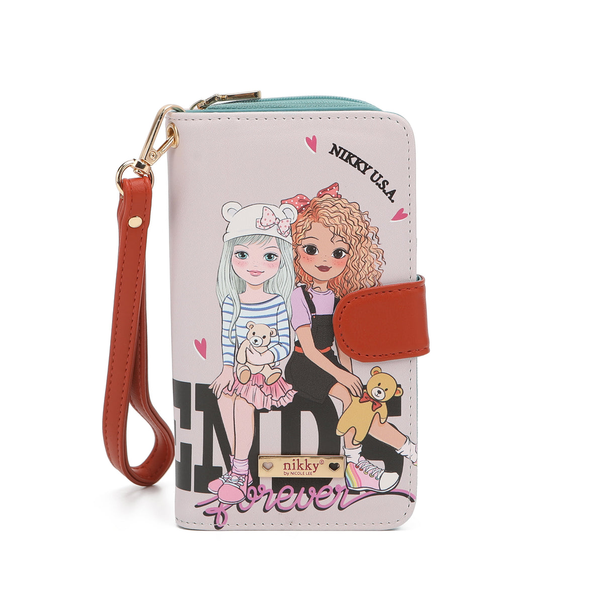 FUNDA ESTAMPADA UNIVERSAL NIKKY PARA TELÉFONO MOVIL-0