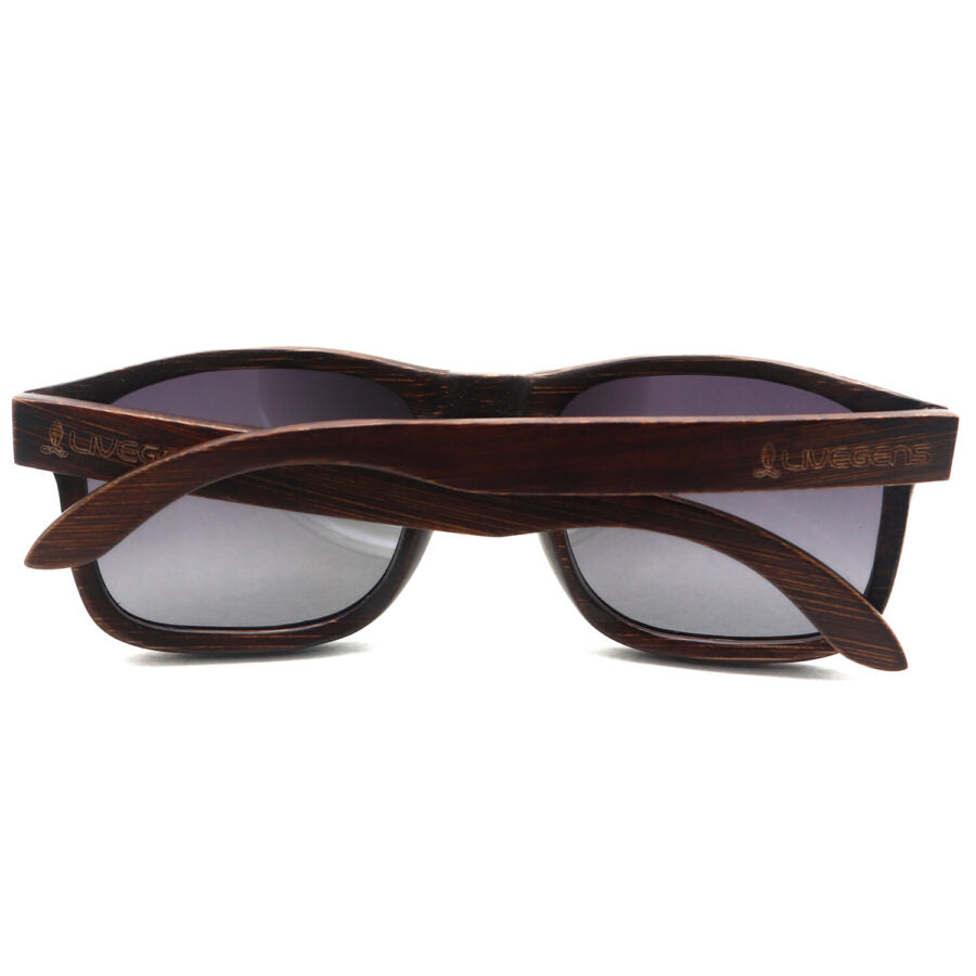 gafas de sol de bambu
